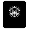 battlestar galactica distressed badge Mousepad