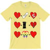 ls lesbian full heart T-Shirt