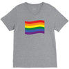 Rainbow Flag V-Neck Tee