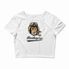 monkey cafe pilote Crop Top