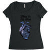 winter in my heart Women's Triblend Scoop T-shirt