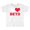 Texas Loves Beto Toddler T-shirt