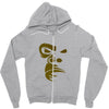 Gorila Face Zipper Hoodie