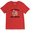mo money mo pizzas V-Neck Tee