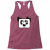 panda pixel Racerback Tank