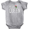 melanated queen Baby Bodysuit