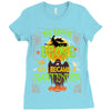 My Broom Broke So I Became A Bartender Ladies Fitted T-Shirt