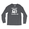 personalised your name caravan club funny gift Long Sleeve Shirts