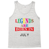 legends are born july Tank Top