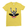 eagle khabib Ladies Fitted T-Shirt
