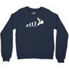 moto cross free style evolution cool Crewneck Sweatshirt