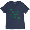 my first st patricks day V-Neck Tee