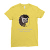 it's what's inside that counts Ladies Fitted T-Shirt