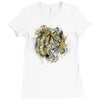 tiger roar scratch Ladies Fitted T-Shirt