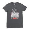Life After Death Touch My Girlfriend And Find Out Ladies Fitted T-Shirt