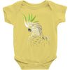 tribal parrot Baby Onesie
