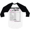 November Girl Facts Sagittarius 3/4 Sleeve Shirt