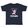 Born Unicorns-Born December Toddler T-shirt