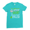 teacher tee! Ladies Fitted T-Shirt