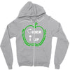 cider i up west country cider drinking Zipper Hoodie