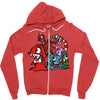 monster mash Zipper Hoodie