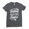 i love gardeing Ladies Fitted T-Shirt