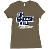 oh sheesh y'all Ladies Fitted T-Shirt
