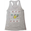 pokemon christmas ugly Racerback Tank