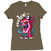 bad milk Ladies Fitted T-Shirt