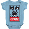 o face Baby Onesie