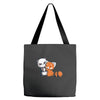 panda hug Tote Bags