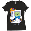 and someday i'm going to be a real boy Ladies Fitted T-Shirt