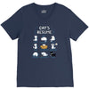 cat's resume V-Neck Tee