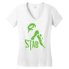 351 stab Women's V-Neck T-Shirt