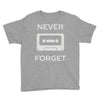 retro and vintage cassette humor Youth Tee