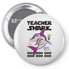 Teacher Shark Doo Pin-back button