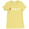 resistance is futile Ladies Fitted T-Shirt