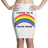 love is a rainbow Pencil Skirts