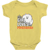 This Girl Loves Pomeranian Baby Onesie