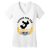 Father and Son Best Friends for Life Women's V-Neck T-Shirt