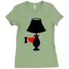 i love lamp Ladies Fitted T-Shirt