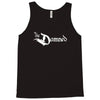 the damned band logo screen printed retro Tank Top