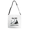 wake me up when it&rsquo;s time for my second nap Adjustable Strap Totes
