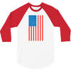 american flag 3/4 Sleeve Shirt