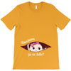 July Peeking Out Baby Girl in Spanish T-Shirt