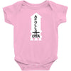 dannys apollo 11 sweater Baby Bodysuit