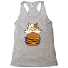 i has cheezburger! Racerback Tank