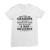 They Call Me Grandpa Because Partner in the Crime Makes Me Sound Like Ladies Fitted T-Shirt
