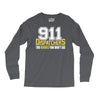 911 dispatcher heroes Long Sleeve Shirts