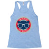 try not to suck Racerback Tank